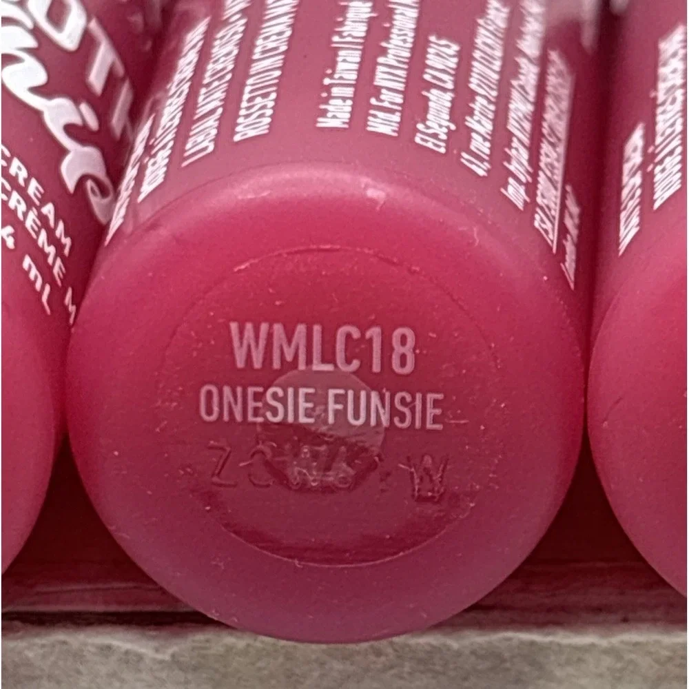 LOT 3 PCS NYX SMOOTH WHIP LIP CREAM ONSIE FUNSIE 0.13 fl oz EACH NEW & SEALED
